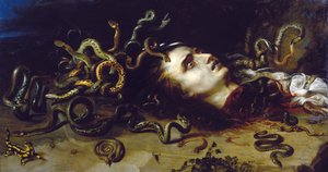 メドゥーサの頭 作： Peter Paul Rubens